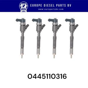 BOSCH 0445110316 0445110183 1571086J20 1571086J20000 Fuel Diesel Injector 1.2L-1.3L