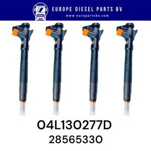 VW AUDI SEAT SKODA 04L130277BC 04L130277D 04B130277D Delphi 28565330 28370681 Diesel CR Injector 1.6 TDi