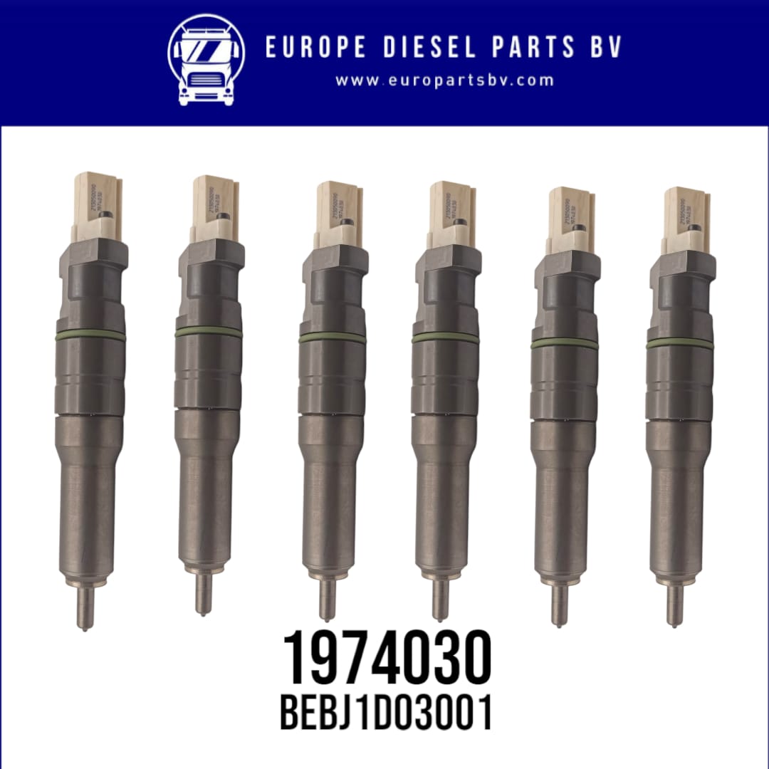 Delphi BEBJ1D03001 Daf 1974030 For MX11 MY17 370/440HP Engine F2P Smart Injector Euro 6
