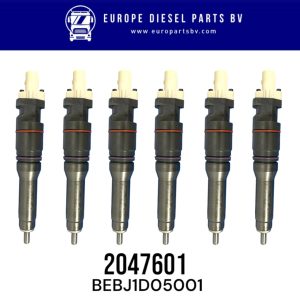 Delphi BEBj1D05001 Daf 2047601 For MX11 MY17 450HP Engine F2P Smart Injector Euro 6