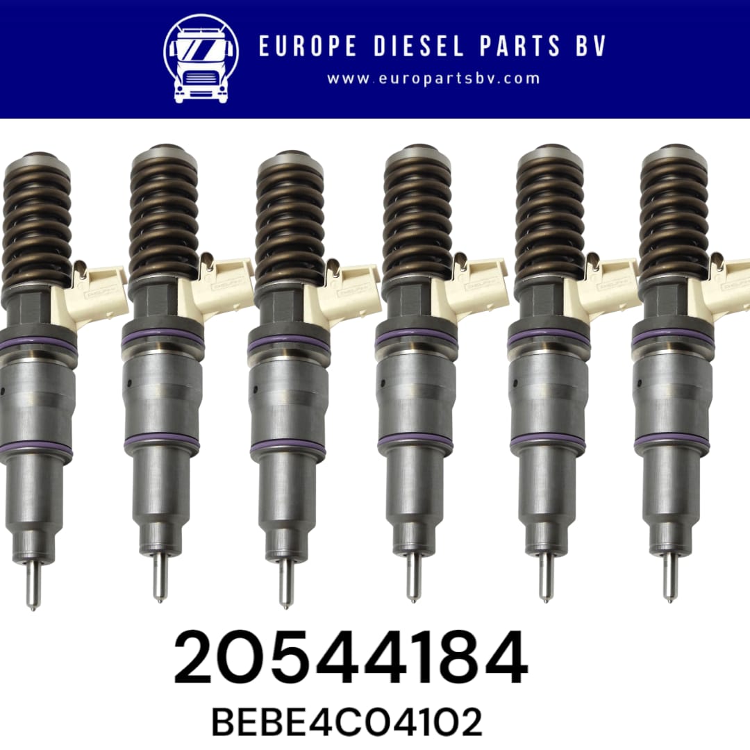 Delphi BEBE4C04102 BEBE4C04002 Volvo Trucks 20544184 85000317 For D16C Engine EUI Diesel Injector Euro 3