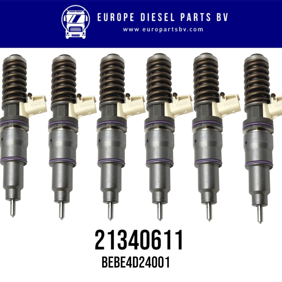Delphi BEBE4D24001 Volvo Trucks & Volvo Penta 21340611 7421340611 21371672 9021371672 20972225 7420972225 85000497 20584345 85003263 3801618 EUI Diesel Injector Euro 5