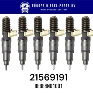 Delphi BEBE4N01001 BEBE4J01001 Renault & Volvo Trucks 21569191 7421569191 21582103 21207143 7421207143 85013228 MD11 D11C Engine EUI Diesel Injector Euro 5