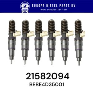 Delphi BEBE4D35001 BEBE4D04001 Renault & Volvo Trucks 21582094 21644596 20708597 85003948 For DXI11 D11A MD11 Engine TAD950VE TAD951VE TAD952VE EUI Diesel Injector Euro 3