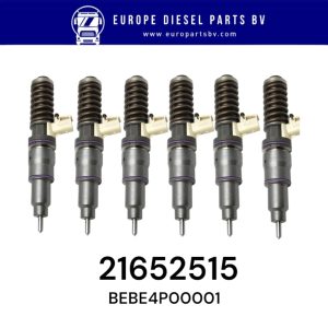 REMAN INJECTOR Renault & Volvo Trucks 21652515 21569200 Delphi BEBE4K01001 BEBE4P00001 Diesel Injector Euro 5