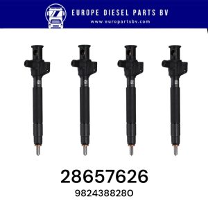 Peugeot Boxer Citroen Jumper 9824388280 Delphi 28657626 28492677 CR Diesel Injector 2.2 BlueHDi