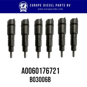 Delphi B03006B Mercedes Benz Atego A0060176721 Diesel Fuel Injector For OM904-906 Euro 4-5