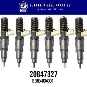 Delphi BEBE4D34001 Volvo Trucks & Volvo Penta 20847327 20530081 23115915 3801403 For D12 D12D 465HP Engine EUI Diesel Injector Euro 5