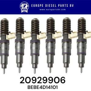 Delphi BEBE4D14101 BEBE4D14001 Volvo Trucks 20929906 20780666 D12 D16 Engine EC700B EC700C EC750D Excavator A40E A40F A40G A45G L350F L350H Loader EUI Diesel Injector